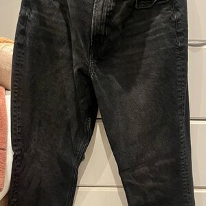 American Eagle Outfitters Black Straight Leg Jeans